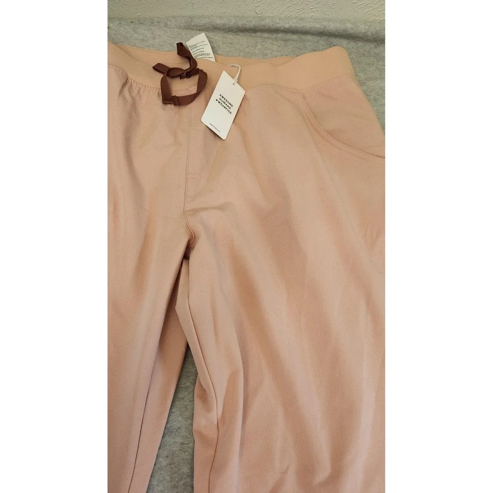 NWT FIGS Kade Cargo Scrub Pants‎ Womens 2XL Regular Pink Technical Collection